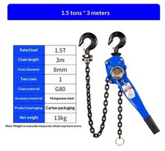 Hand Wrench Hoist Manual Tightener Tensioner Hand Hoist Manual Hoist