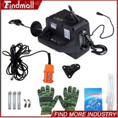Findmall 2in1 1100lbs Portable Electric Hoist Winch With Wired Remote Control