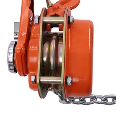 3/4 Ton Manual Chain Hoist Ratchet Type Come Along Puller 2 Hooks 10 FT Lift