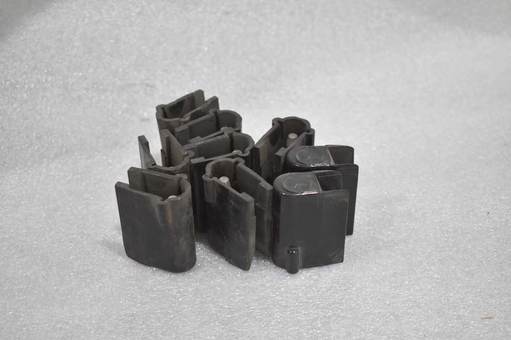 DUCT-O-BAR FE-908-GCT TRANSFER END CAPS (LOT OF 9)