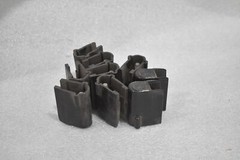 DUCT-O-BAR FE-908-GCT TRANSFER END CAPS (LOT OF 9)