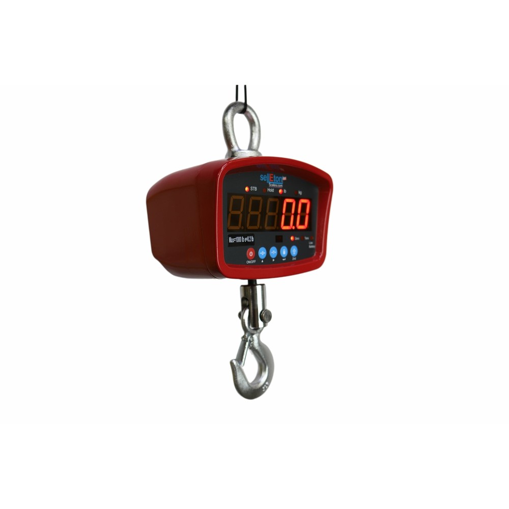 SellEton SL-924 Digital Medium General Purpose Crane Scale 3000 lb x .5 lb