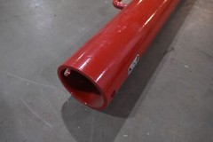 THERN A1976, A7261C SERIES 5124 PORTABLE DAVIT CRANE BOOM PARTIAL ASSEMBLY
