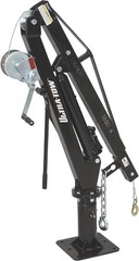 Hydraulic Pickup Truck Crane with Hand Winch – 2000-Lb. Capacity