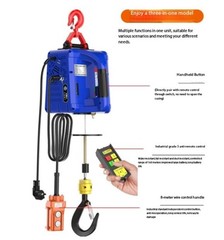 Mini Home Electric Hoist Portable Remote-Controlled Air Conditioning Hoist