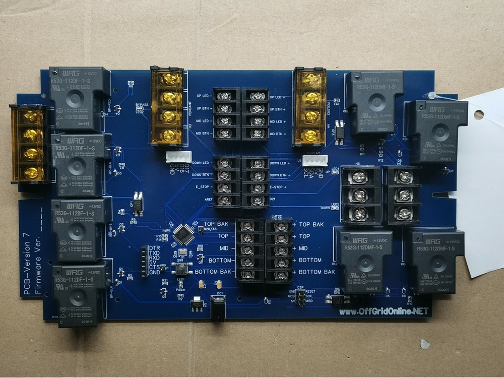 Automatic Controller Kit for DIY Hoist Elevator by OffGridOnline.net – Ver. 7.5