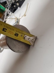 Crane Jib Pin 5lb 6″ x2″ x2″ w 4x 3″ Cotter Pin 4x 3″ Washer ? LOAD & A-2-B Co ?