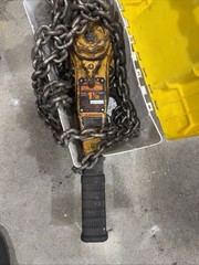 Harrington LB015 1 1/2 Ton Lever Chain Hoist Lifting Ratchet Hook Mount