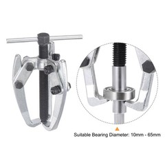 2.5″ 3-Jaw Gear Puller for Bearings, Pulleys Remove, High Carbon Steel
