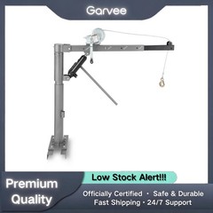 Pickup Truck Bed Crane Hoist, 1000Lbs Heavy-Duty Lifting, 360° Swivel Adjustable