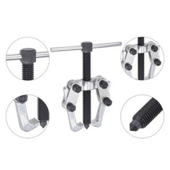 2.36″ 2-Jaw Gear Puller for Bearings Pulley Remove Steel Separate Lifting Device