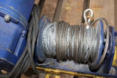 MY-TE 100AB Winch/Hoist 115AC,1000/2000 Capacity works great INV=32614