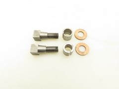 Konecranes S-13044 Overhead Crane Bolt 1/2″-13 Thread Square Head Lot of 2