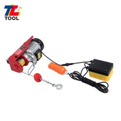 1320LBS Electric Hoist 110V 1150W Crane Winch 328ft Wireless&14ft Wired Remote