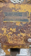 1950’s-60’s Manning, Maxwell & Moore, Inc (MMM) Air Operated Budgit Chain Hoist
