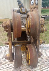 1950’s-60’s Manning, Maxwell & Moore, Inc (MMM) Air Operated Budgit Chain Hoist