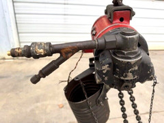 INGERSOLL-RAND ARO PNEUMATIC HOIST 1 TON 7775D 6FT CHAIN