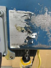 DEMAG ELECTRIC CHAIN HOIST 1/1 H5 V7,2/1,8 440/480V 2200LBS 200″ DROP W/ TROLLEY