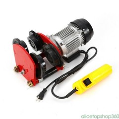 2200lbs Electric Wire Rope Hoist Trolley Overhead Motor Winch Hoist Garage Crane