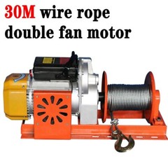 500KG 30M/60M Wire Rope Electric Hoist Building Decoration Hoist Crane 220/380V