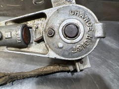 Chance Hoist 1 Ton Hot Stick Ratcheting Strap Hoist. Our #17