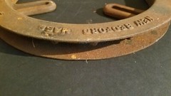 Babbit NO 2-1/2 Adjustable Sprocket Rim New Bedford Mass