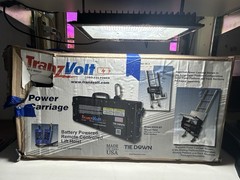 TIE DOWN TranzVolt Model #40655 Battery Powered Remote Controlled Lift Hoist Kit