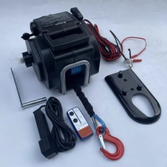 Electric Winch 12V Off-road Car 6500 Portable Marine Self-drive Tour Equipment