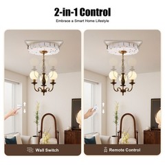 Electric Chandelier Hoist, 2 in 1 Chandelier Hoist Lifter System +Remote Control
