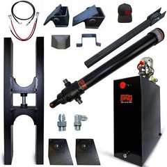 Telescopic Dump Trailer Cylinder Kit – 30 Ton Capacity – 144″ Stroke – Fits 14-1