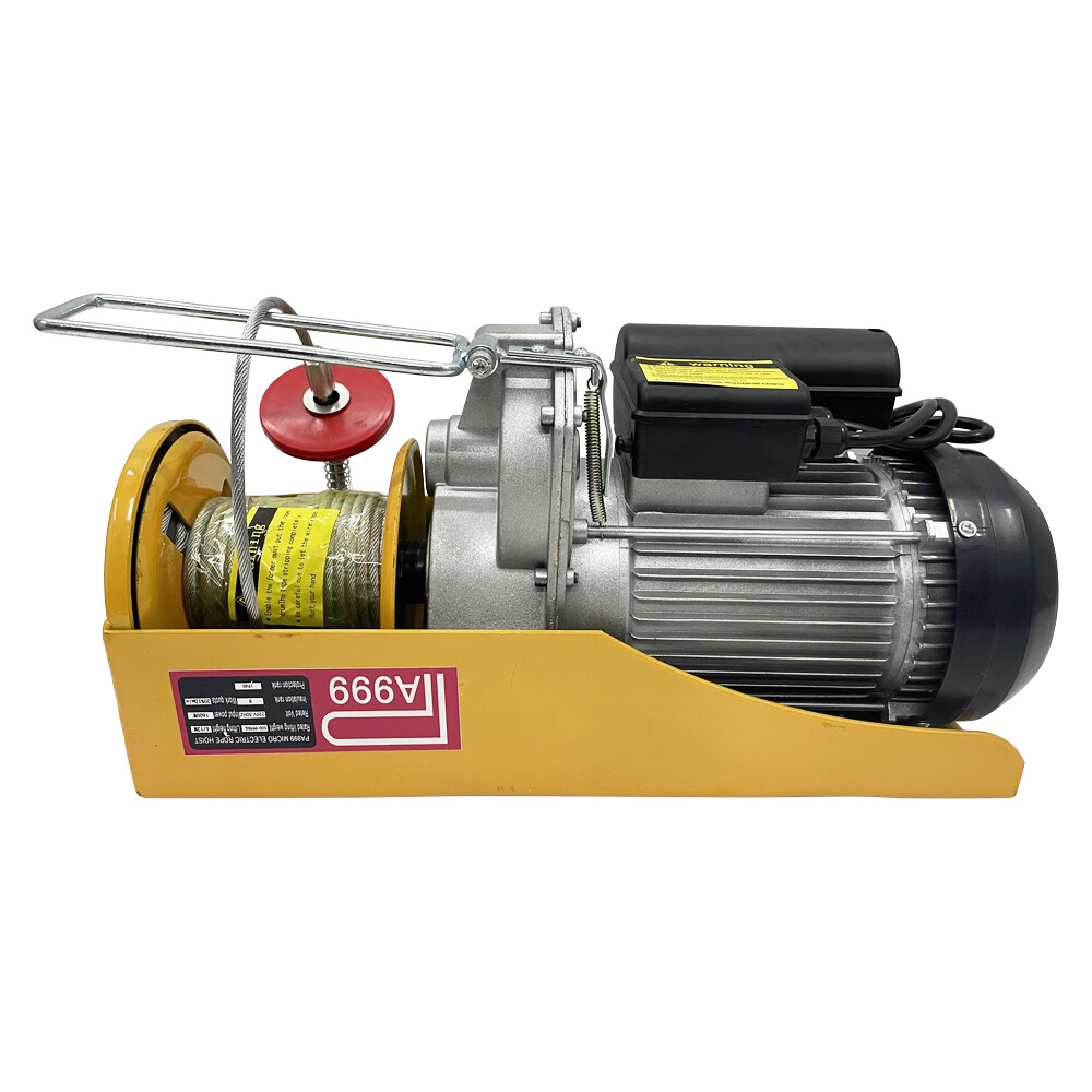 2000LB Electric Hoist Crane Overhead Garage Winch with Hand Control Auto Lift