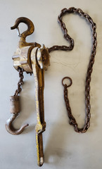 EATON YALE 3/4 Ton Pul -Lift Lever Hoist Chain COME-ALONG