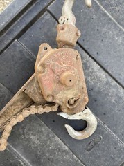 Coffing Hoist Company A-1 Model Ratchet Lever Hoist 1-1/2 to 3 TON Come Along