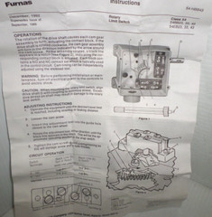 ⭐NEW IN BOX⭐ FURNAS 54EB43ED GEARED ROTARY CRANE LIMIT SWITCH 108:1 4-NO 4-N.C