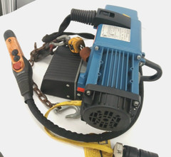 DEMAG DC-PRO 1-125 1/1 H5 V9, 6/2 ELECTRIC CHAIN HOIST 275 LB LIFT 440-480 V