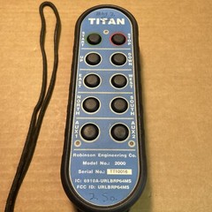Crane Boss Titan 2000 Industrial Remote Control – no BatteryRobinson Engeneering