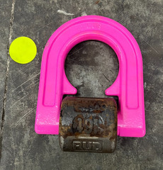 ROD CHAIN HOIST RING BG A04 B1 W/WELD ON 16 TON WEIGHT STEEL