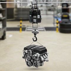 1800W 110V Electric Hoist with Wired Control Electric Chandelier Hoist LES-S500