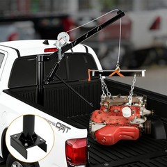 1000lbs Truck Crane Hoist Hitch Crane Jib Mount Pickup Steel for Lifting Goods