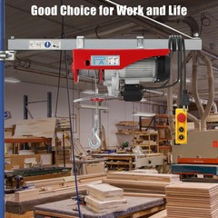 Electric Hoist2200lbs1600 Watts110 Voltselectricwire RopeWinch WithRemoteControl