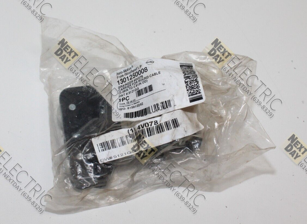 Aero Motive, Woodhead 1301250008, 4V078, Feston Carrier Crane Hoist Round Wire