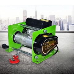 Small 220V Wireless Remote Control Hoist, 1T Electric Hoist Lifting Crane