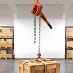 1650LBS 3/4 Ton 10ft Lever Block Chain Hoist Ratchet Type Come Along Puller