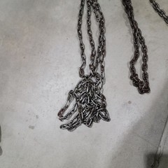 Sheldon 1/2 ton Hoist & chain 30′ Vintage Old School