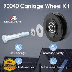 ATRACYPART Roofing Hoist Wheel Kit 4 Sets