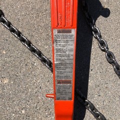 Columbus McKinnon C&M 3/4 Ton 20′ Lever Hoist Chain Come Along Series 640