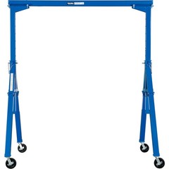 Global Industrial Adjustable Height Steel Gantry Crane 10’W x 7’6″-12’H 2000 Lb.