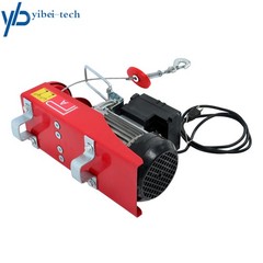 Electric Hoist 880lbs with 328ft Remote Control 110 V, 40ft/20ft Lifting Height
