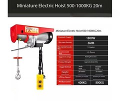 220V Mini Electric Hoist for Home Renovation Small Lifting Machine Lifting crane