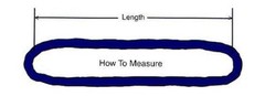 Blue 30′ Endless Round Lifting Sling Spanset Heavy Duty Polyester Capacity 42…
